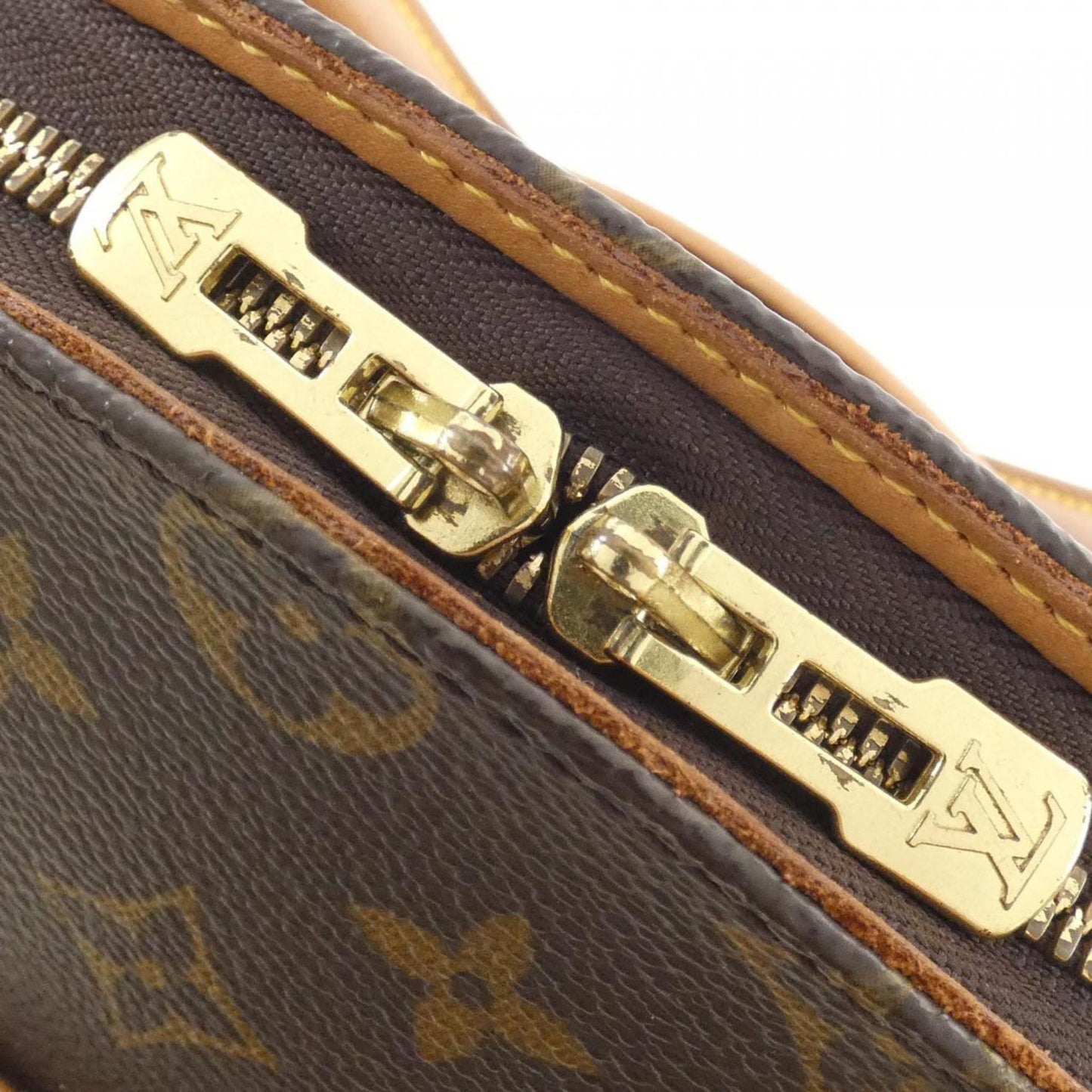 Louis Vuitton Ellipse, Brown, Canvas, handbag