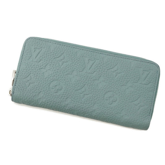 Louis Vuitton Zippy wallet, Turquoise, Leather, wallet