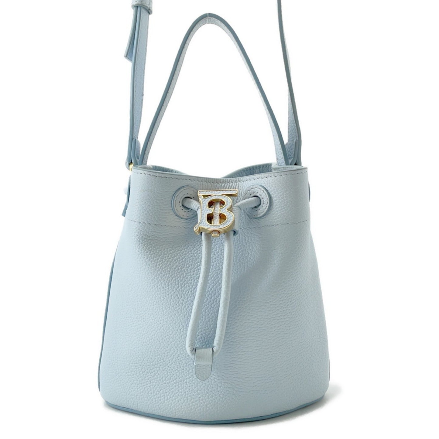 Burberry TB, Blue, Leather, shoulder
