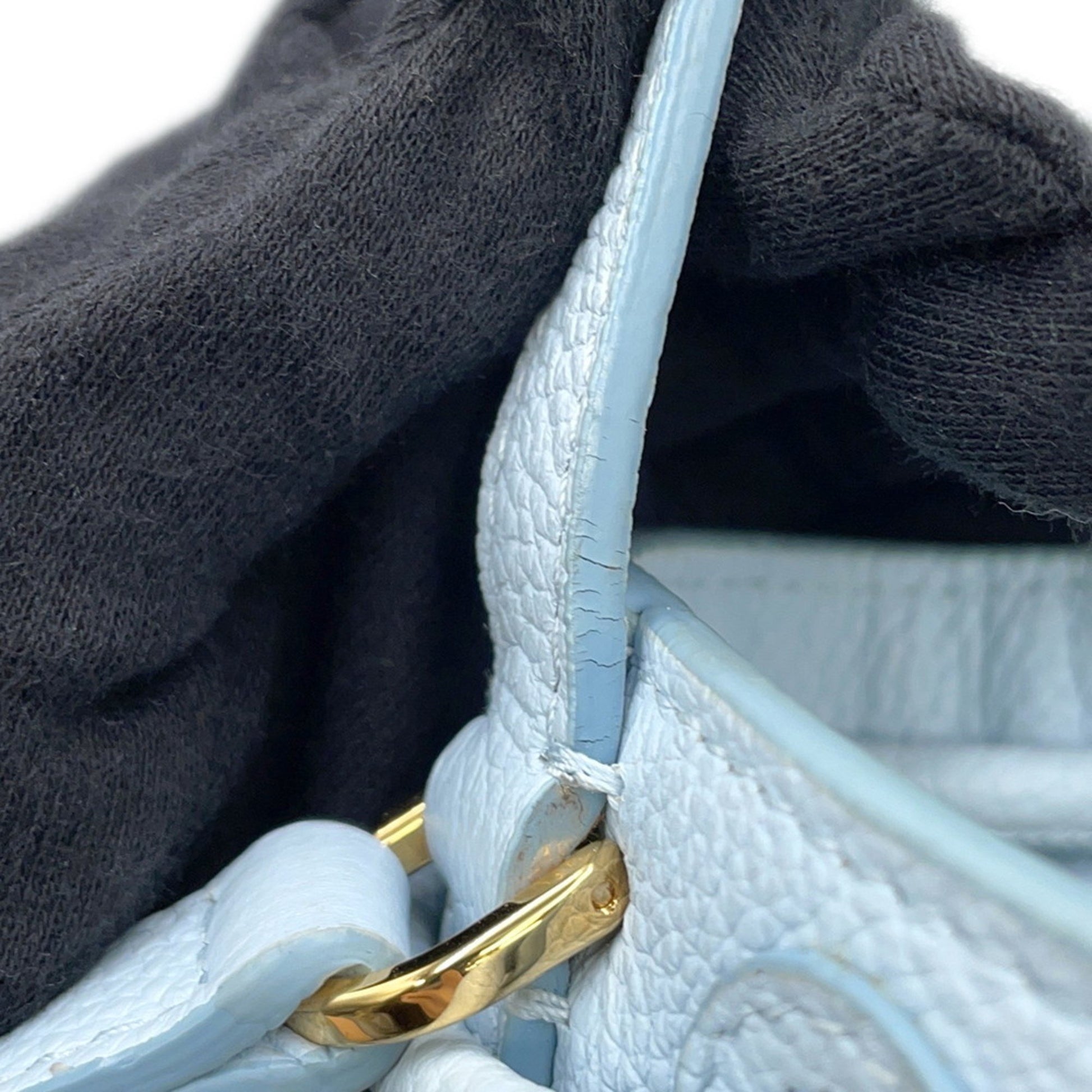 Burberry TB, Blue, Leather, shoulder