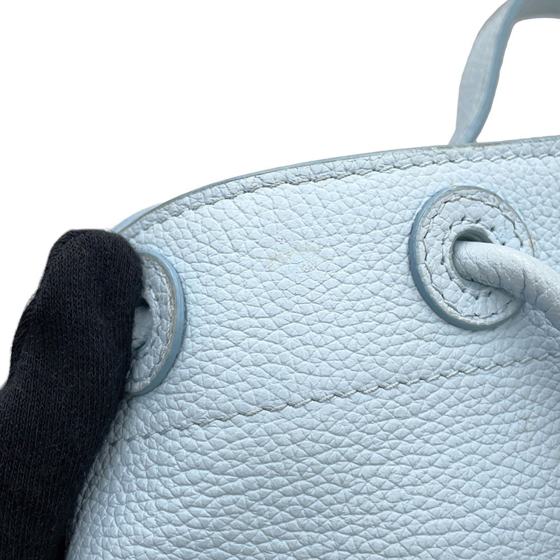Burberry TB, Blue, Leather, shoulder