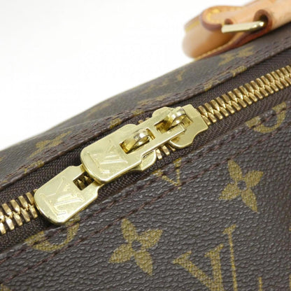 Louis Vuitton Keepall 55, Brown, Canvas, travel