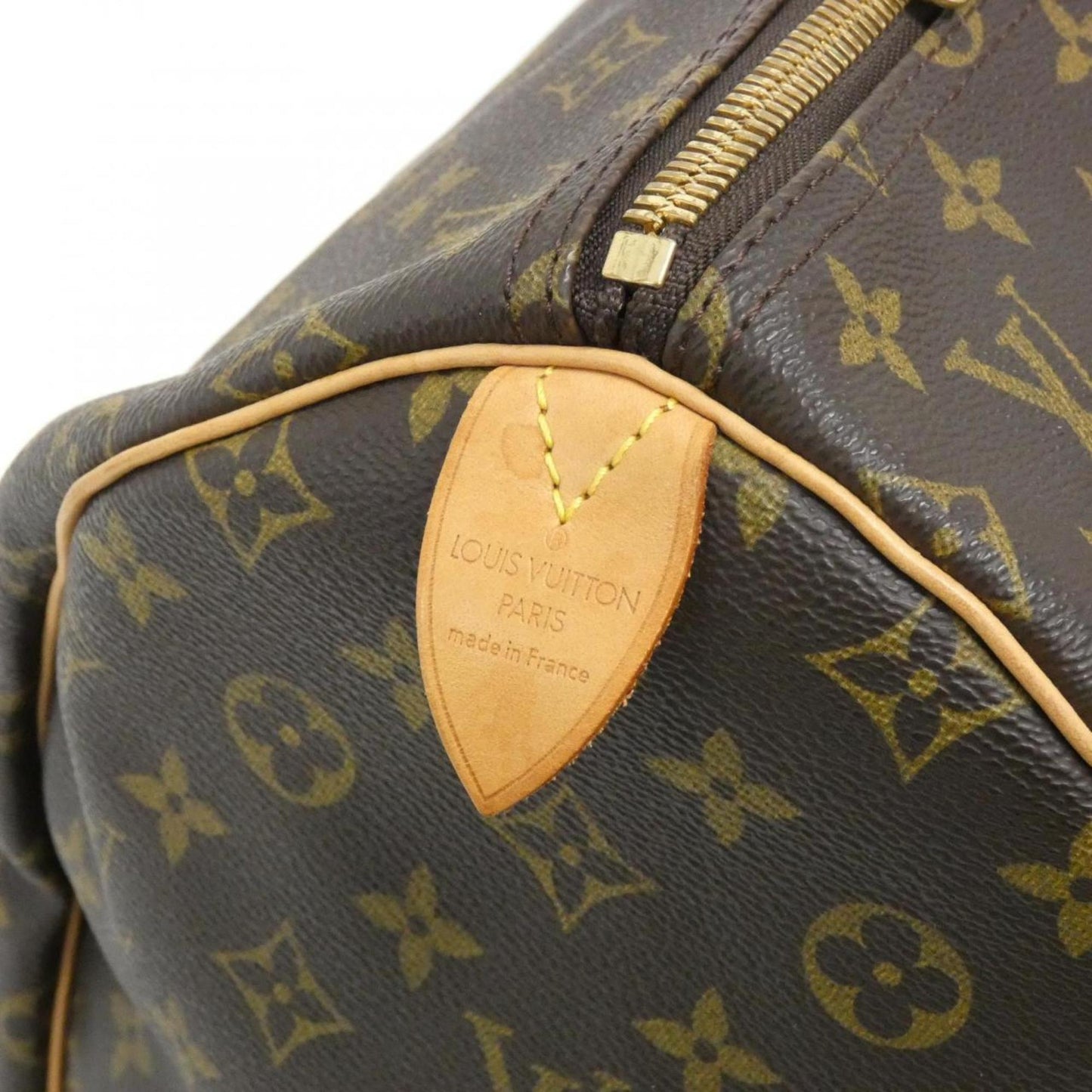 Louis Vuitton Keepall 55, Brown, Canvas, travel