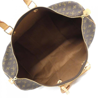 Louis Vuitton Keepall 55, Brown, Canvas, travel