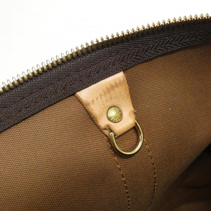 Louis Vuitton Keepall 55, Brown, Canvas, travel