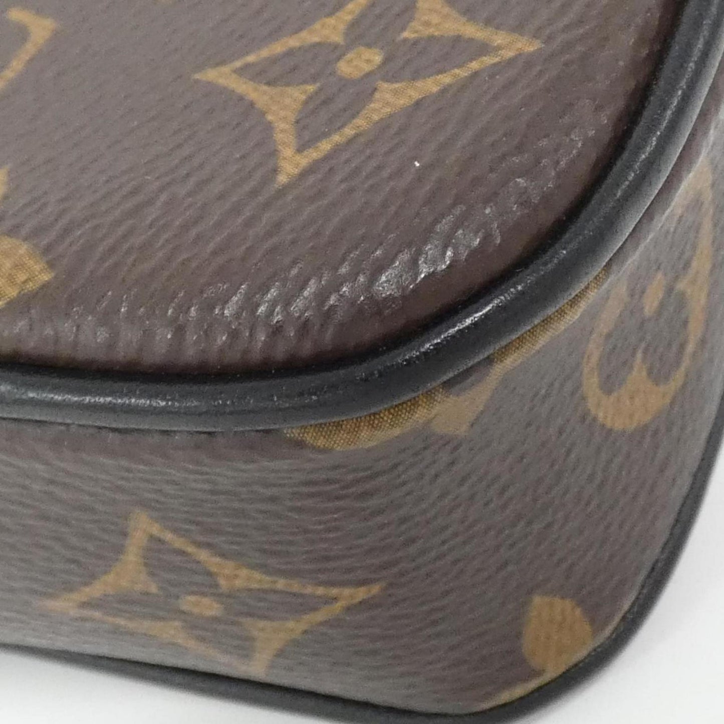 Louis Vuitton Solar, Brown, Canvas, clutch