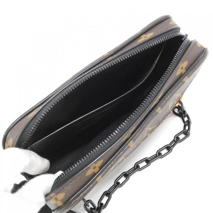 Louis Vuitton Solar, Brown, Canvas, clutch