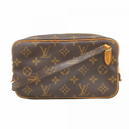 Louis Vuitton Marly, Brown, Canvas, shoulder