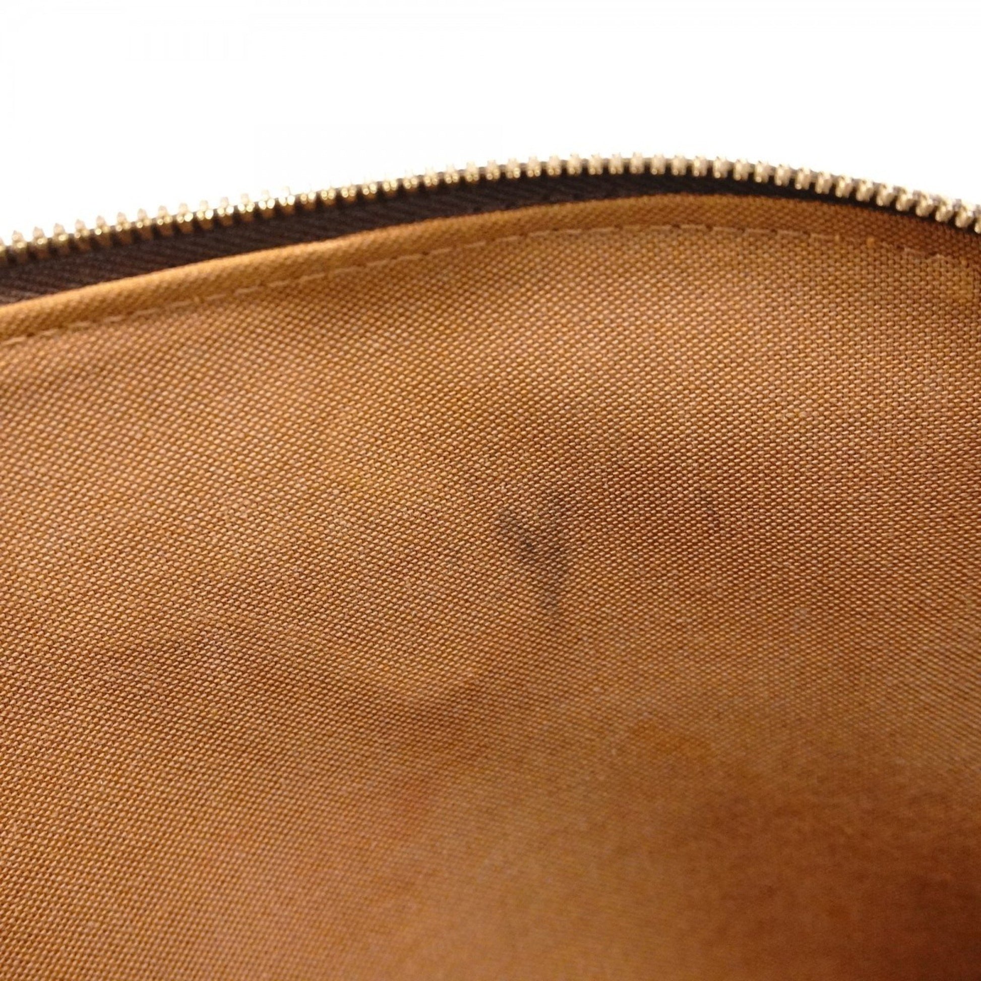 Louis Vuitton Alma, Brown, Canvas, handbag