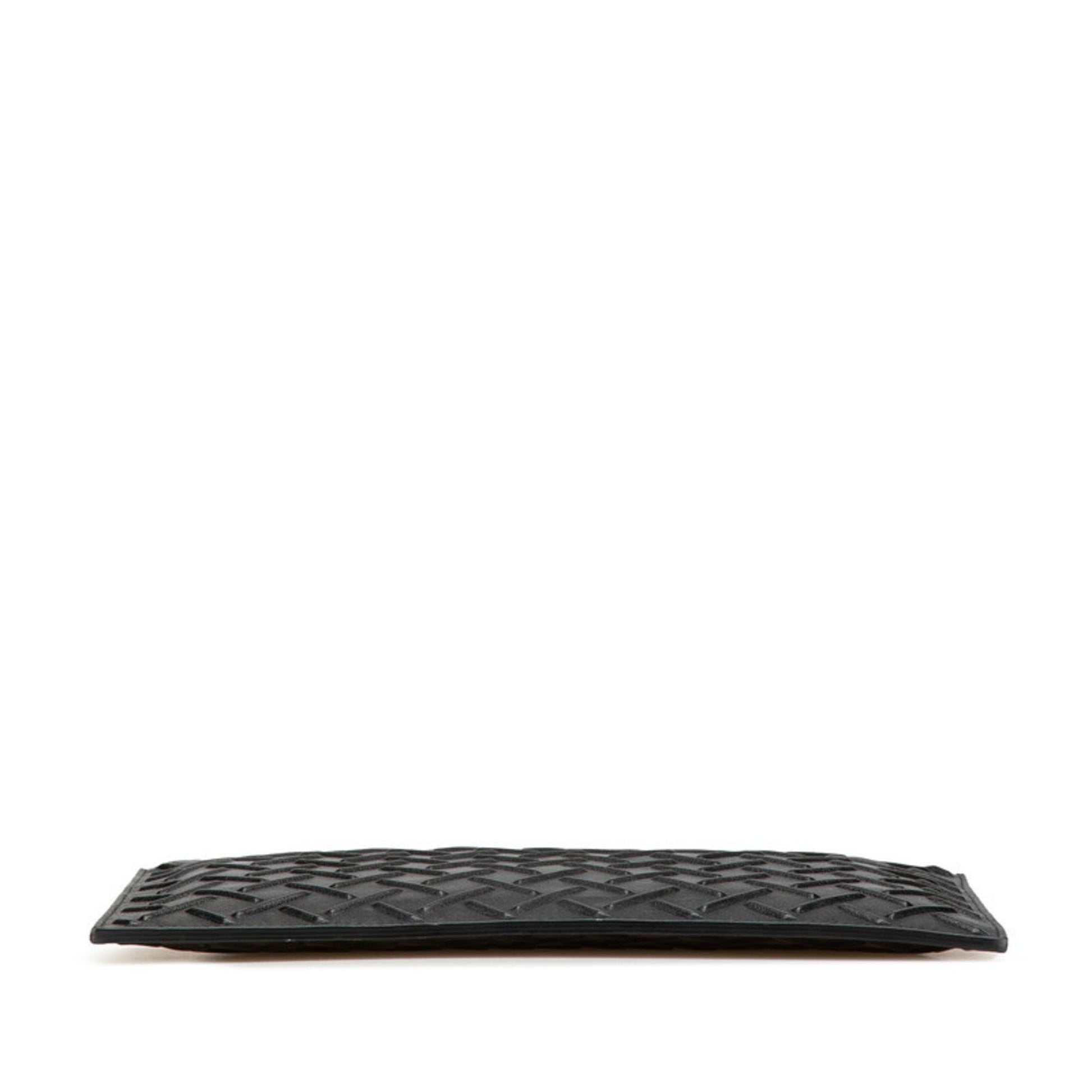 Bottega Veneta Veneta, Black, Leather, clutch