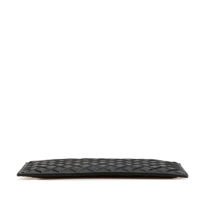Bottega Veneta Veneta, Black, Leather, clutch