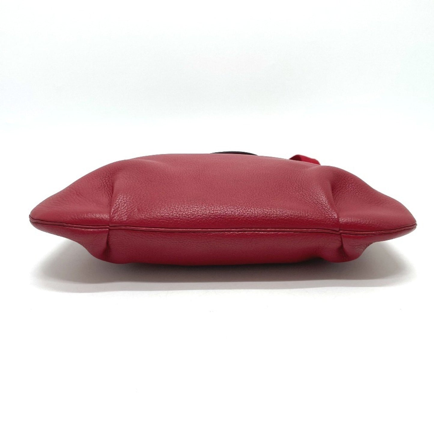 Hermès Rodeo, Red, Leather, shoulder