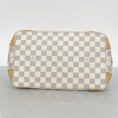 Louis Vuitton Hampstead, White, Canvas, tote
