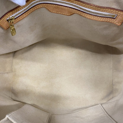 Louis Vuitton Hampstead, White, Canvas, tote