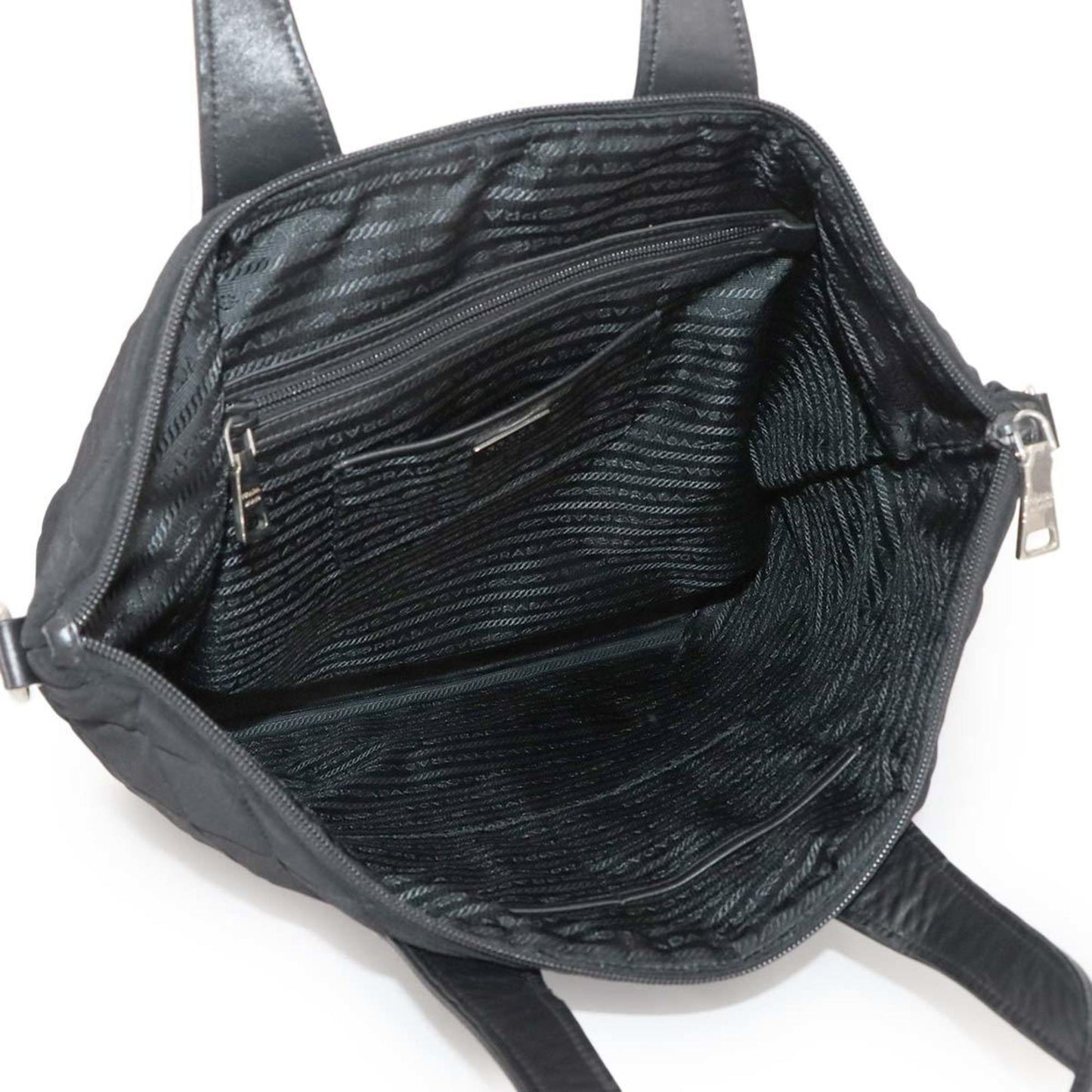 Prada Re-Nylon, Black, NYLON, tote
