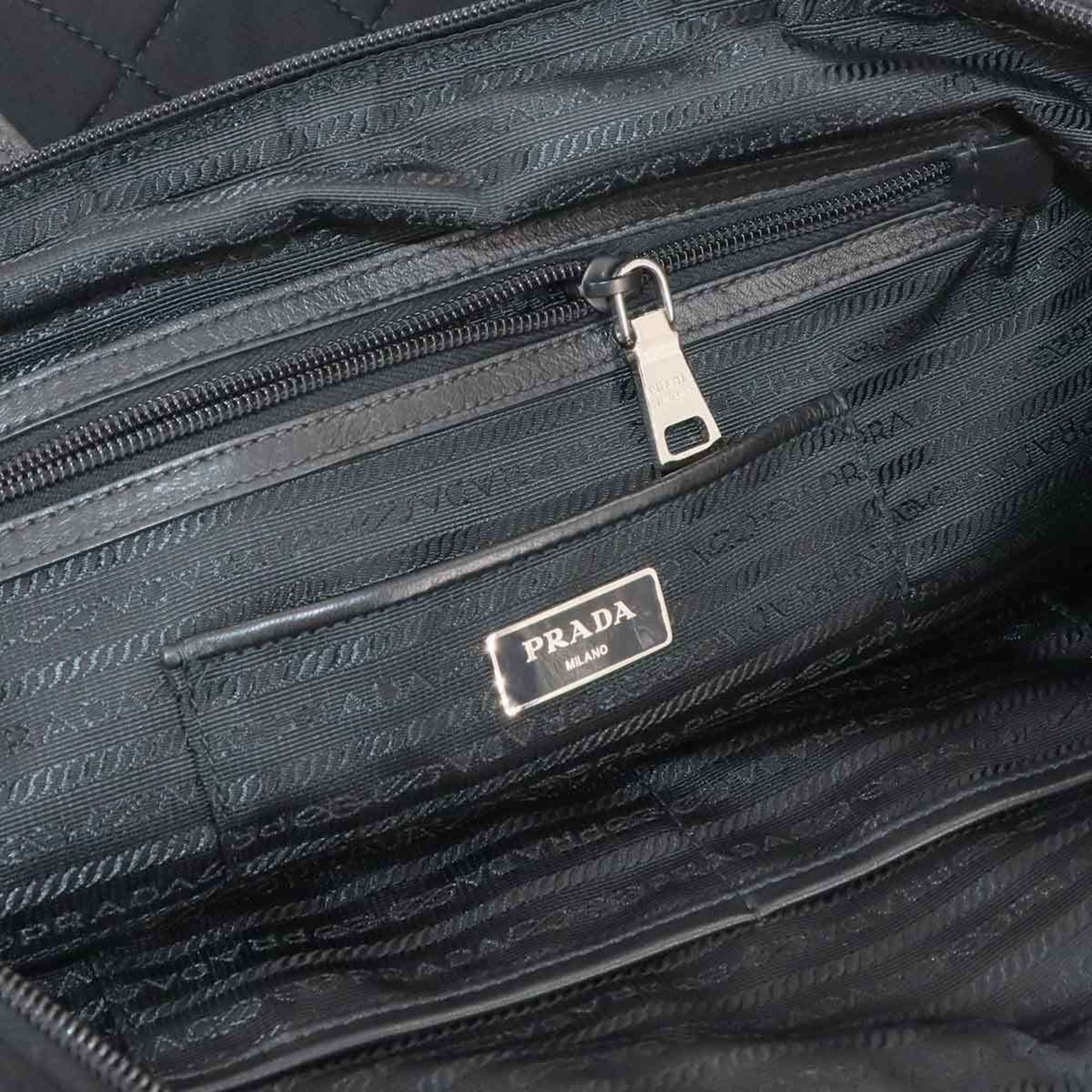 Prada Re-Nylon, Black, NYLON, tote