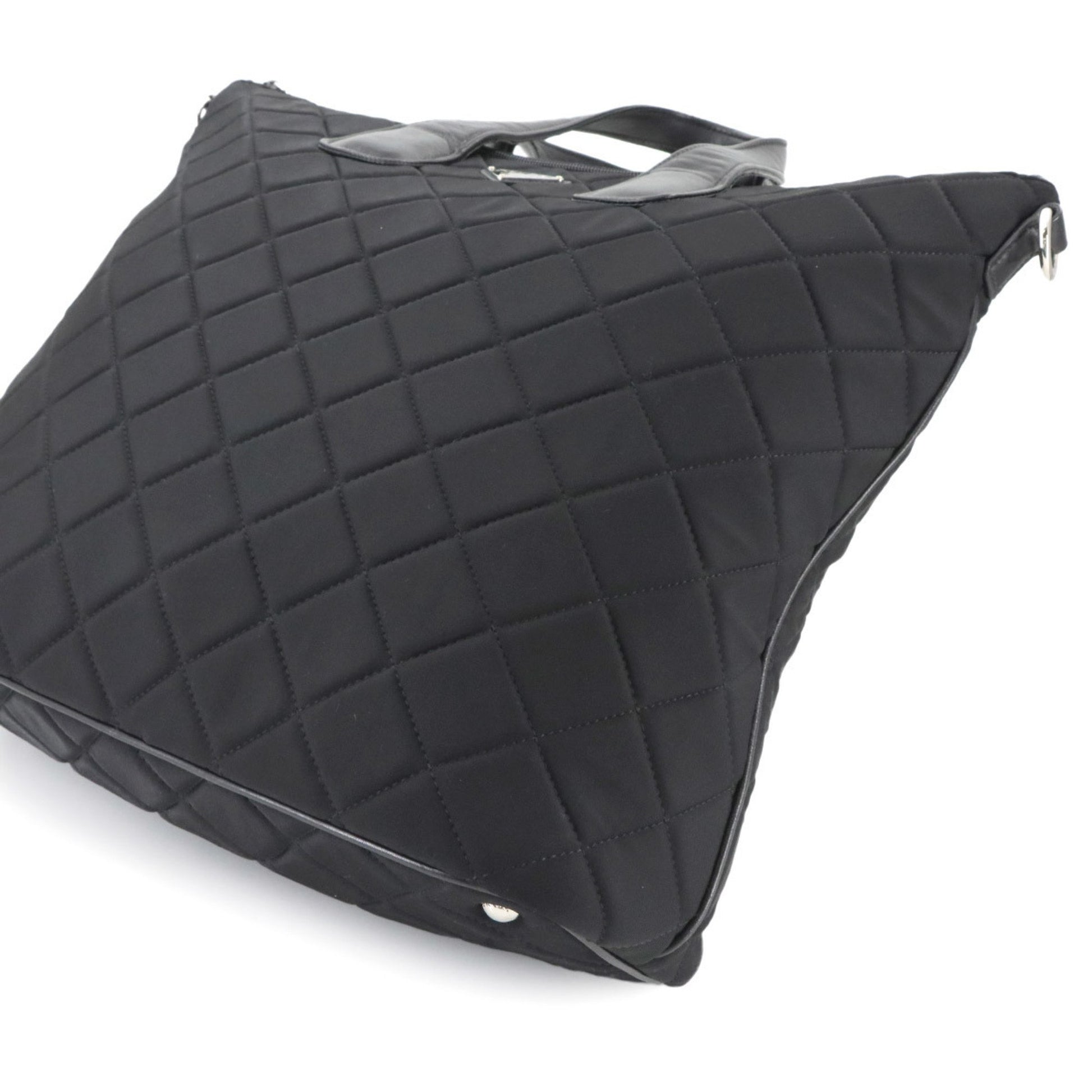 Prada Re-Nylon, Black, NYLON, tote