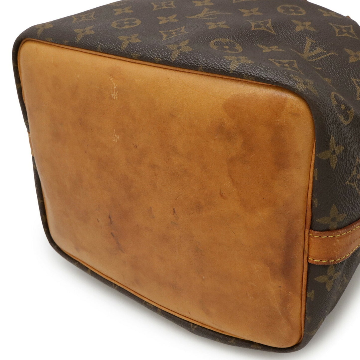 Louis Vuitton Petit Noé, Brown, Canvas, shoulder