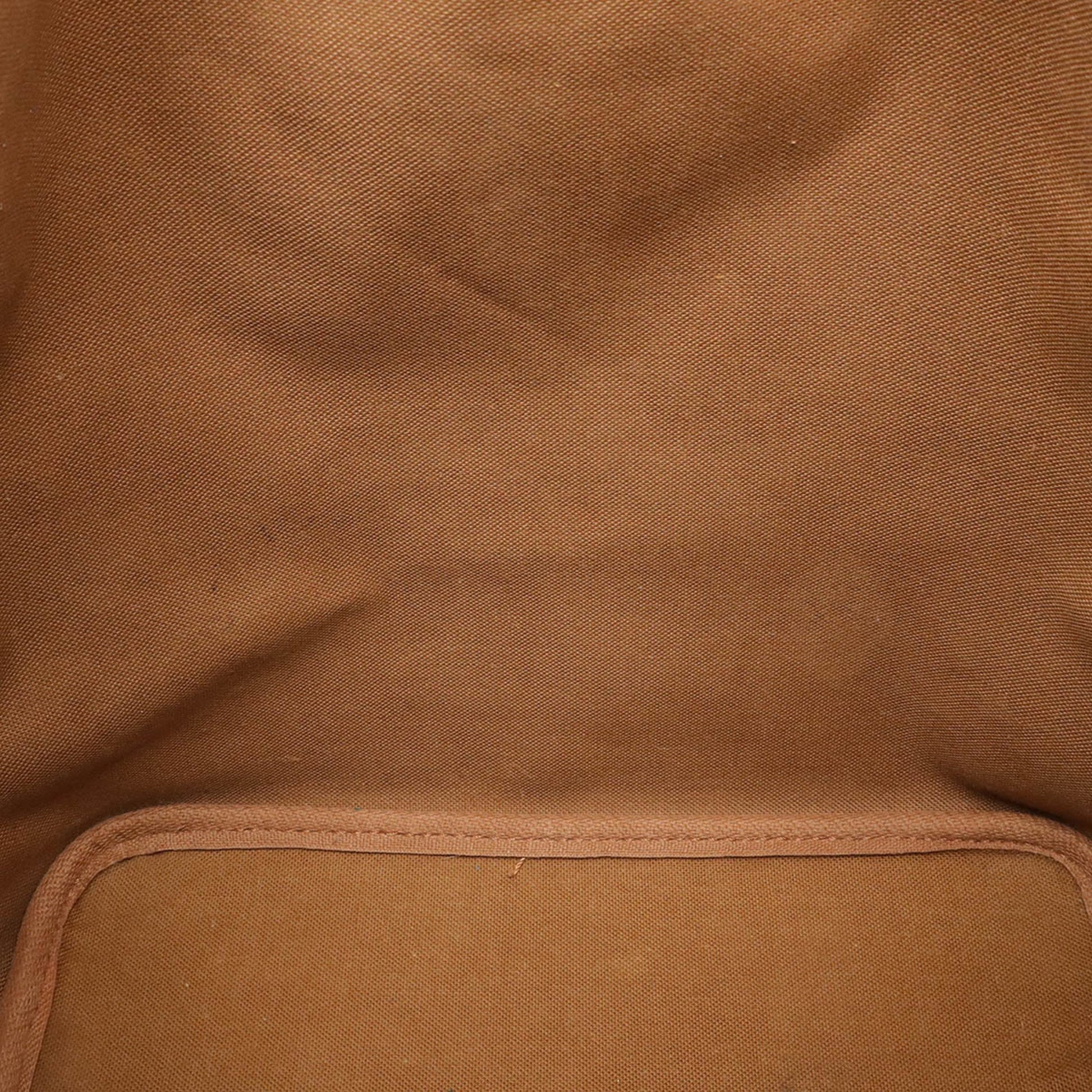 Louis Vuitton Petit Noé, Brown, Canvas, shoulder