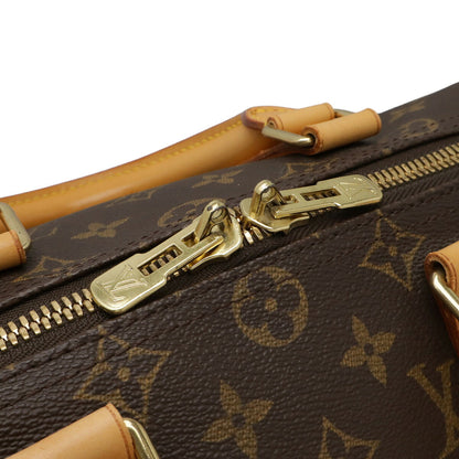 Louis Vuitton Keepall 45, Brown, Canvas, travel