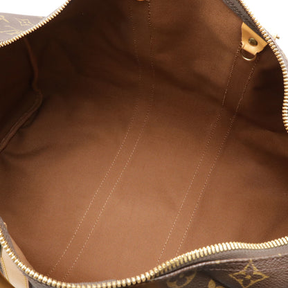 Louis Vuitton Keepall 45, Brown, Canvas, travel