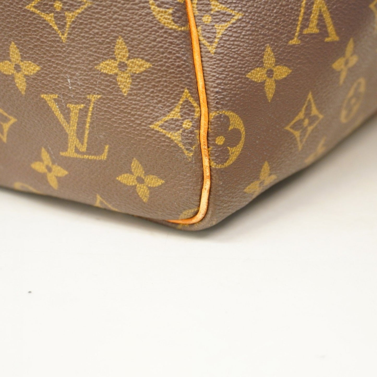 Louis Vuitton Keepall 55, Brown, Canvas, travel
