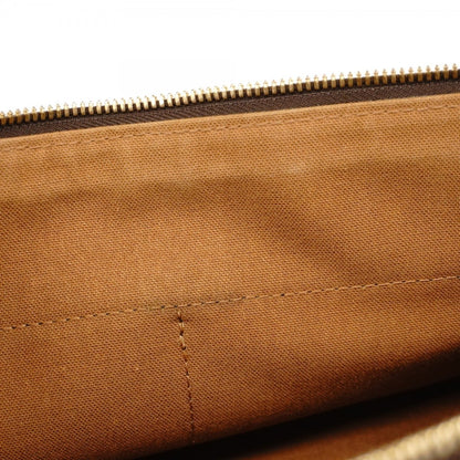 Louis Vuitton Popincourt, Brown, Canvas, shoulder