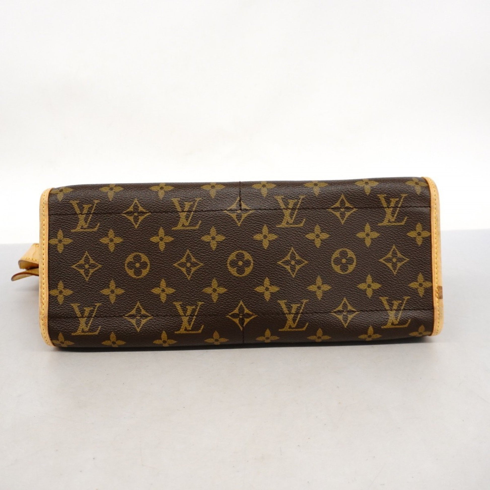 Louis Vuitton Popincourt, Brown, Canvas, shoulder