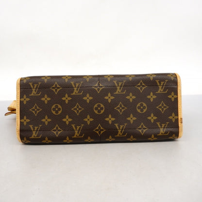 Louis Vuitton Popincourt, Brown, Canvas, shoulder