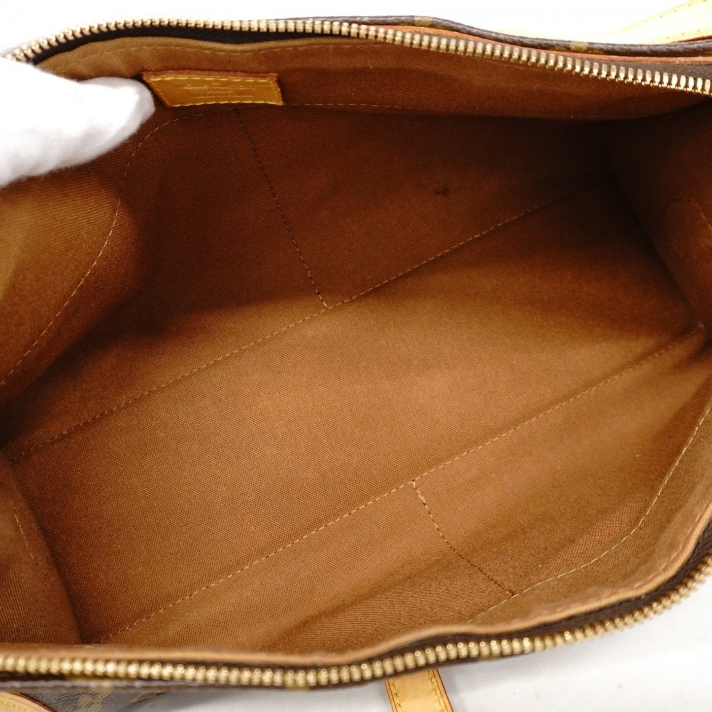 Louis Vuitton Popincourt, Brown, Canvas, shoulder