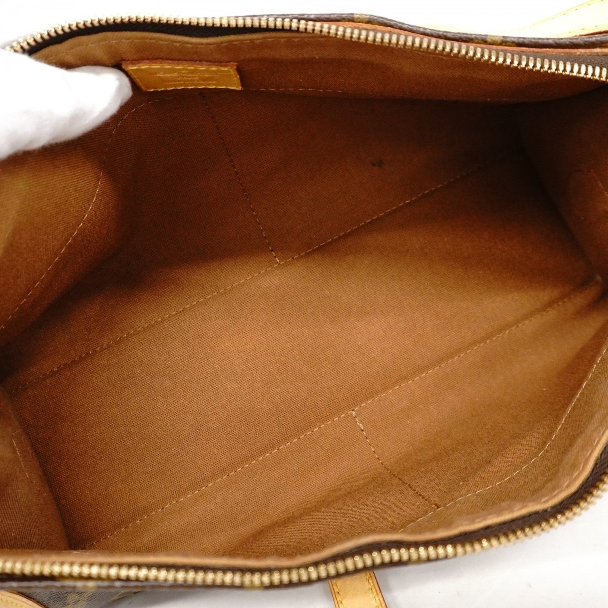 Louis Vuitton Popincourt, Brown, Canvas, shoulder