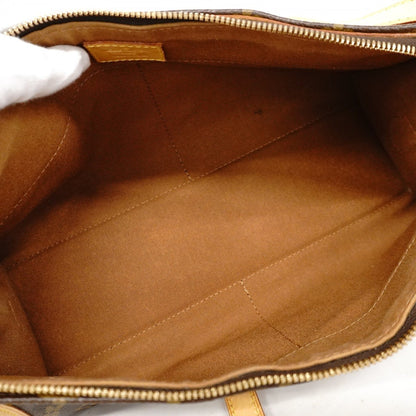 Louis Vuitton Popincourt, Brown, Canvas, shoulder