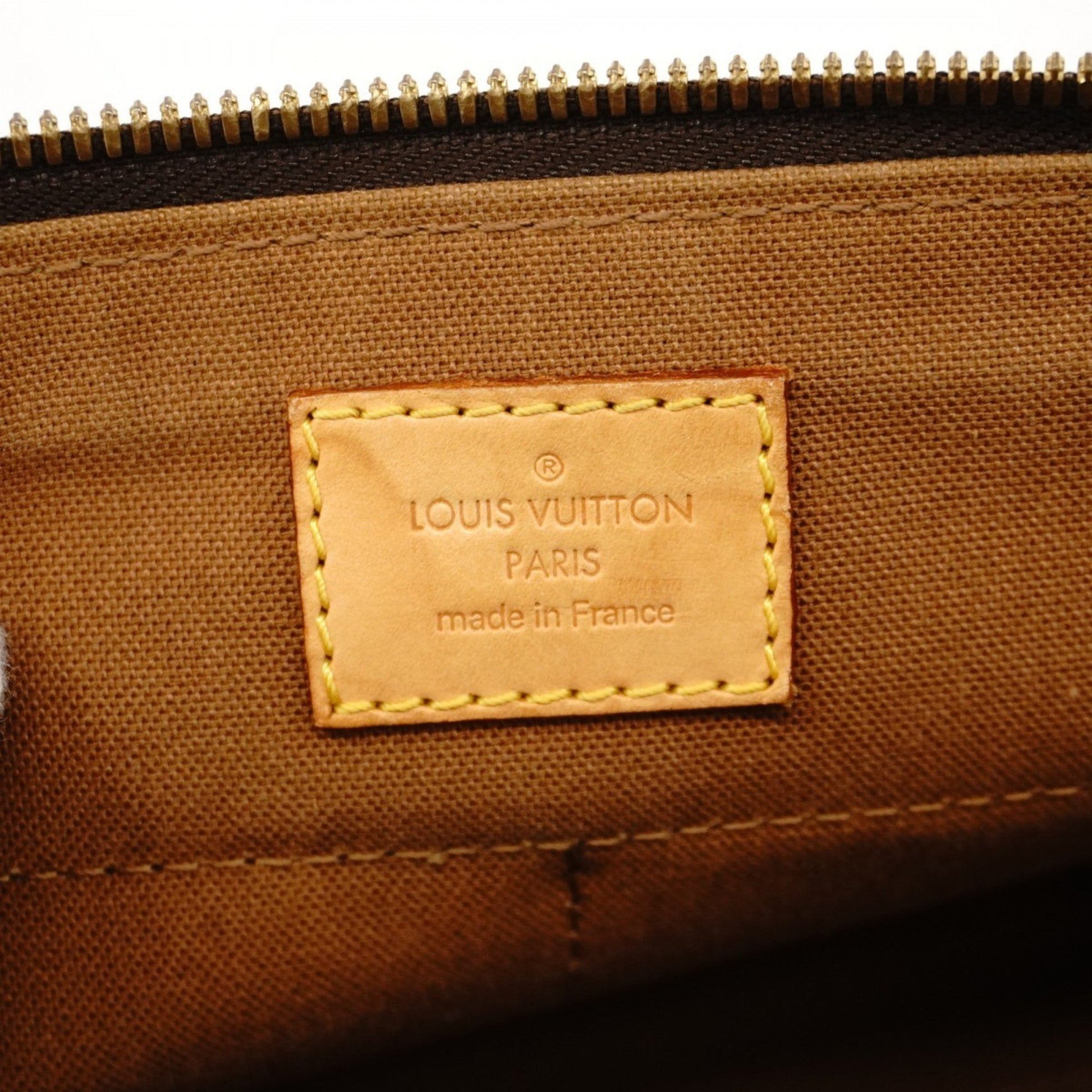 Louis Vuitton Popincourt, Brown, Canvas, shoulder