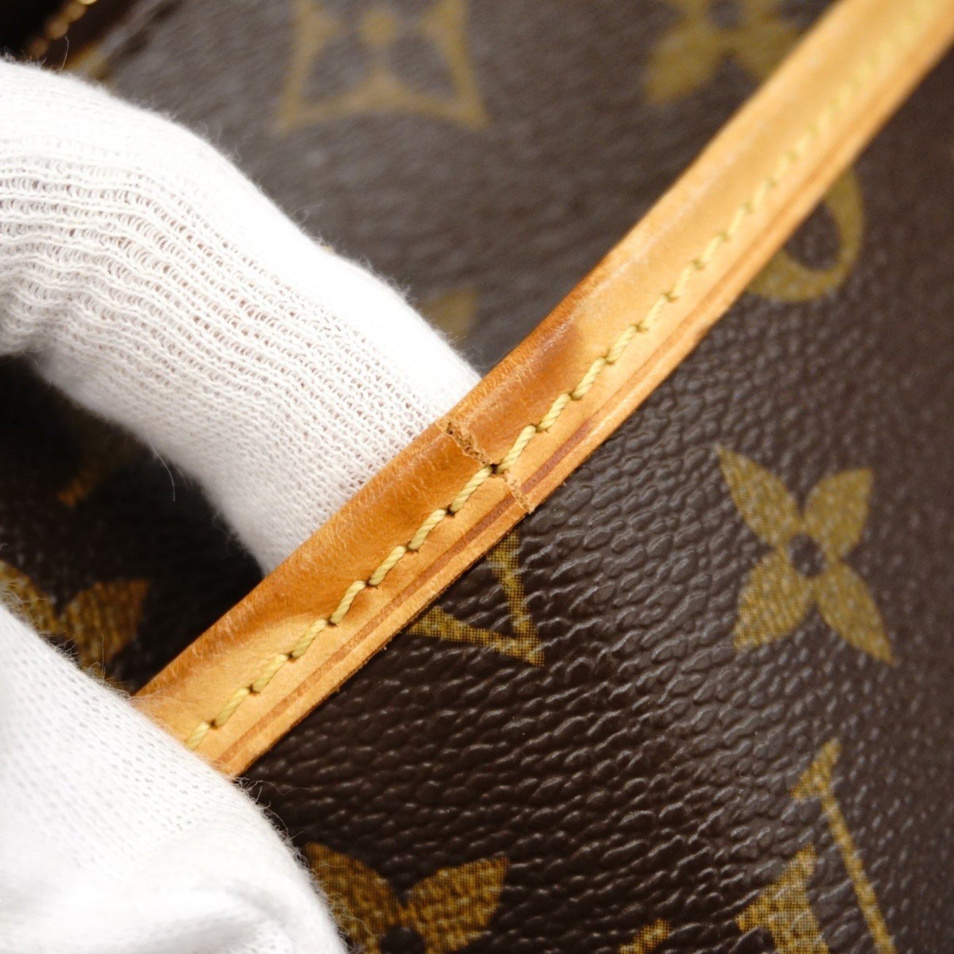 Louis Vuitton Popincourt, Brown, Canvas, shoulder