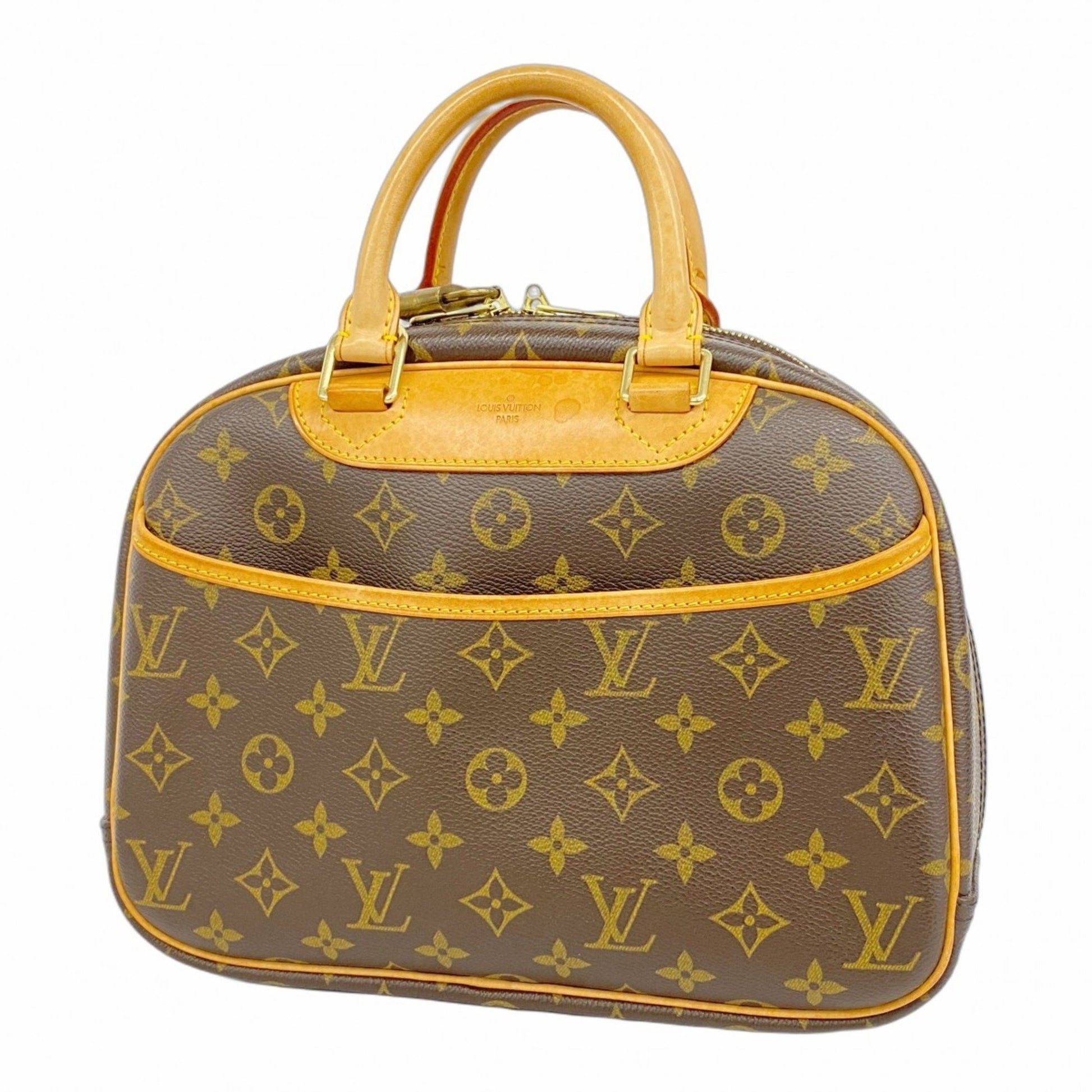 Louis Vuitton Trouville, Brown, Canvas, handbag