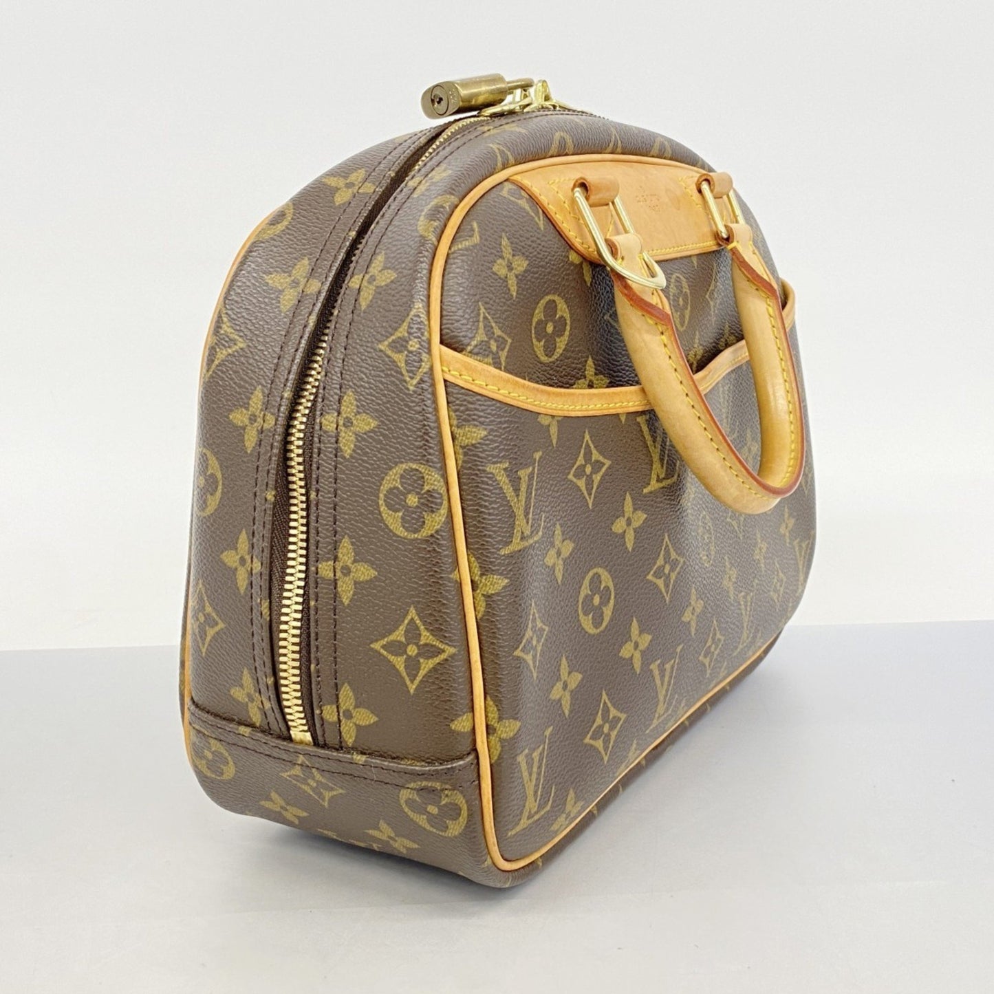 Louis Vuitton Trouville, Brown, Canvas, handbag