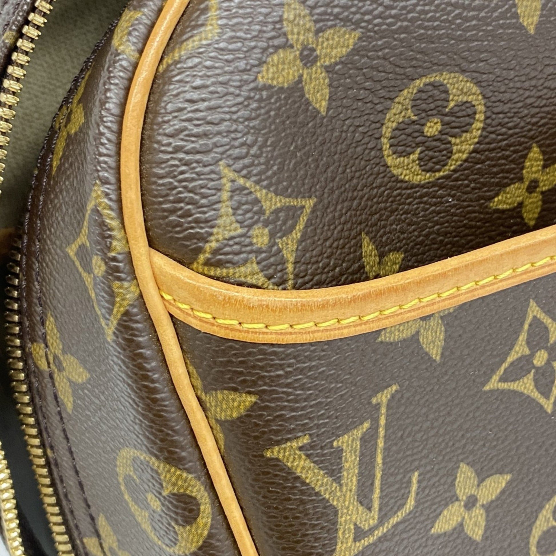 Louis Vuitton Trouville, Brown, Canvas, handbag