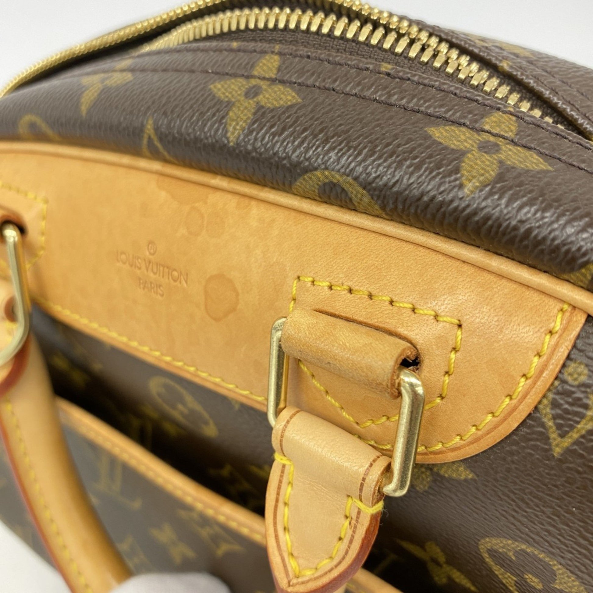 Louis Vuitton Trouville, Brown, Canvas, handbag