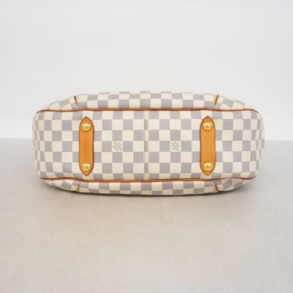 Louis Vuitton Galliera, White, Canvas, shoulder