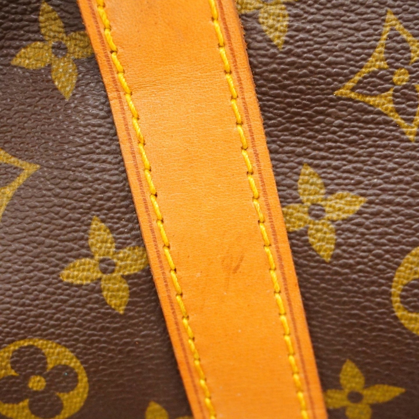 Louis Vuitton Keepall 50, Brown, Canvas, travel