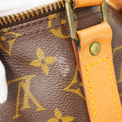 Louis Vuitton Keepall 50, Brown, Canvas, travel