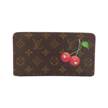 Louis Vuitton Porte monnaie Zippy, Brown, Canvas, wallet