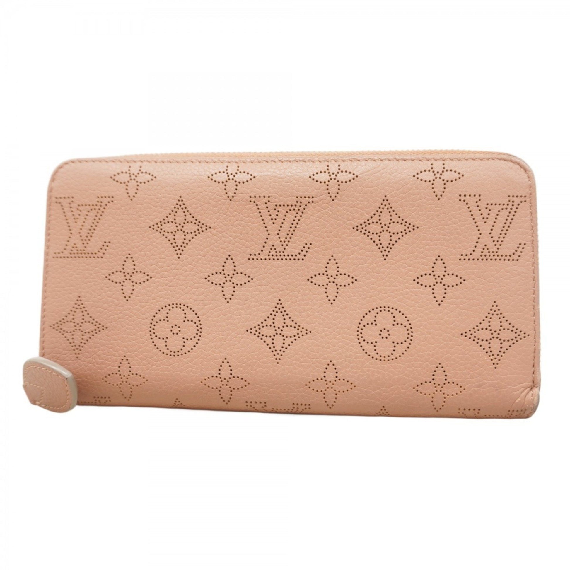 Louis Vuitton Mahina, Pink, Leather, wallet