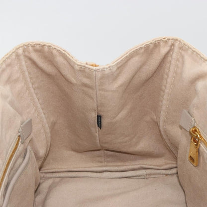 Prada Canapa Canvas, Beige, Canvas, Tote Bag