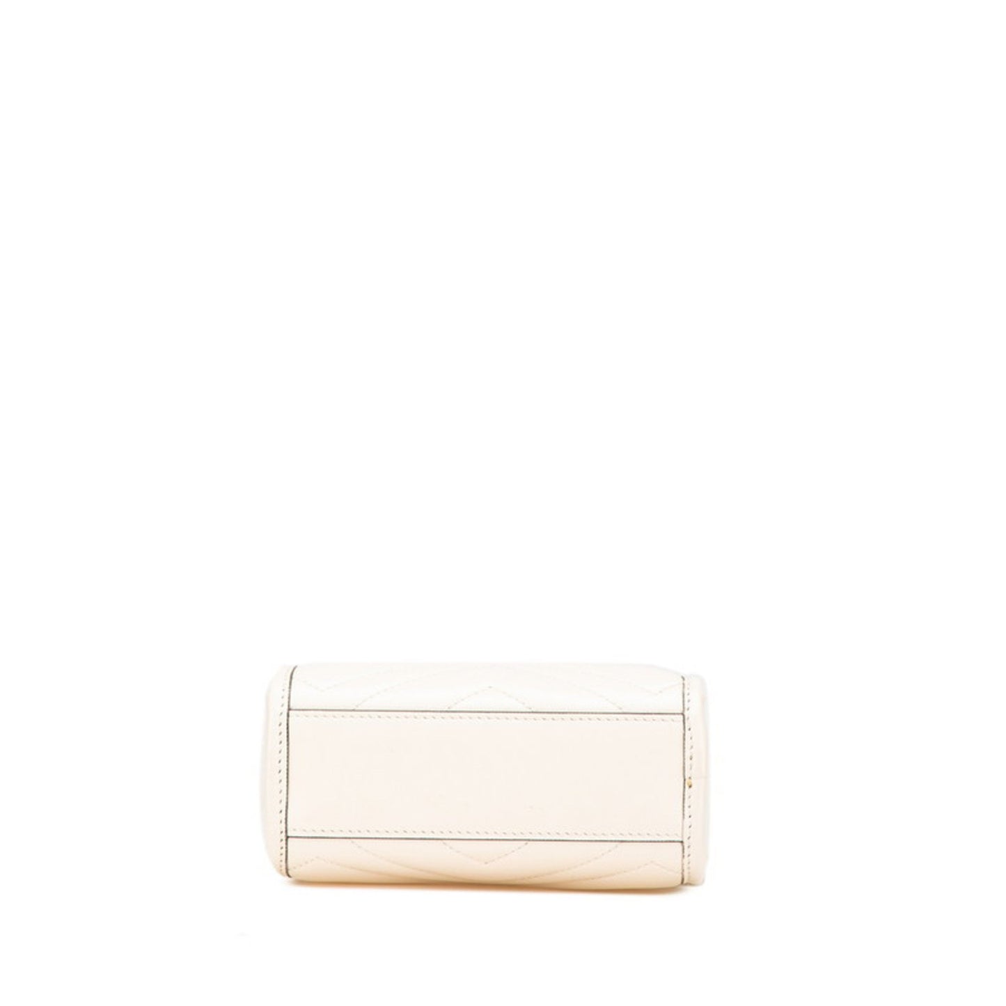 Gucci Marmont GM, White, Leather, handbag