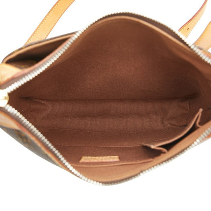 Louis Vuitton Odeon, Brown, Canvas, shoulder