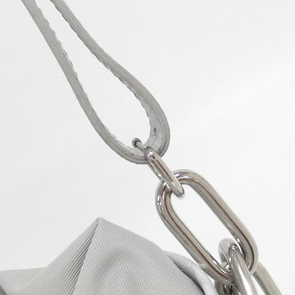 Louis Vuitton Chalk Nano, White, Canvas, shoulder