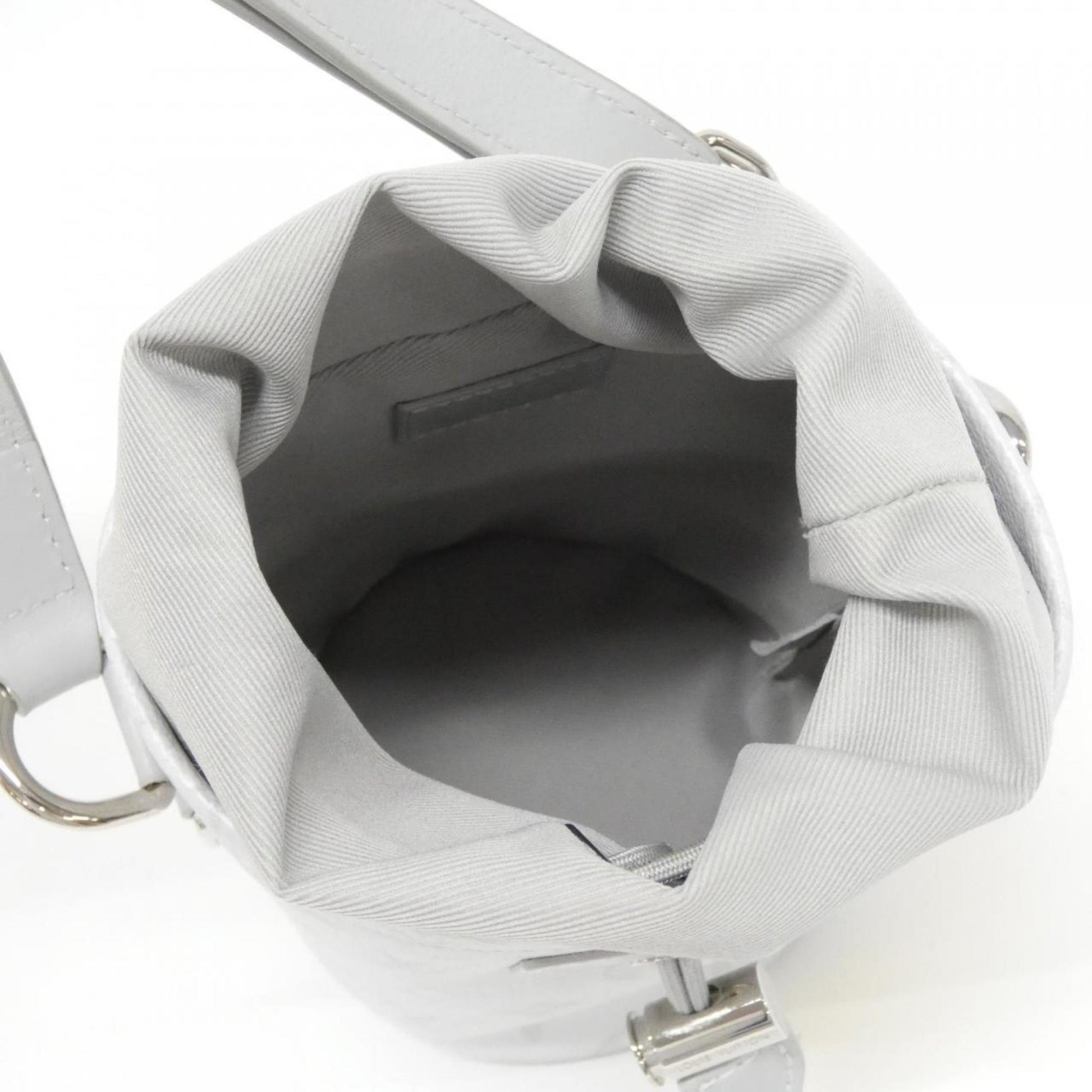 Louis Vuitton Chalk Nano, White, Canvas, shoulder