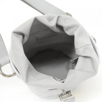 Louis Vuitton Chalk Nano, White, Canvas, shoulder