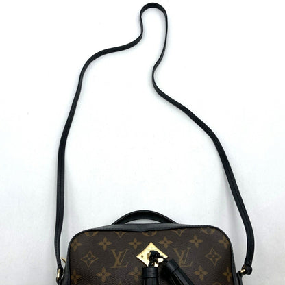 Louis Vuitton Saintonge, Brown, Canvas, shoulder